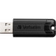 MEMORIA USB 3.2 VERBATIM PINSTRIPE 128GB Memorias usb