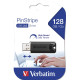 MEMORIA USB 3.2 VERBATIM PINSTRIPE 128GB Memorias usb