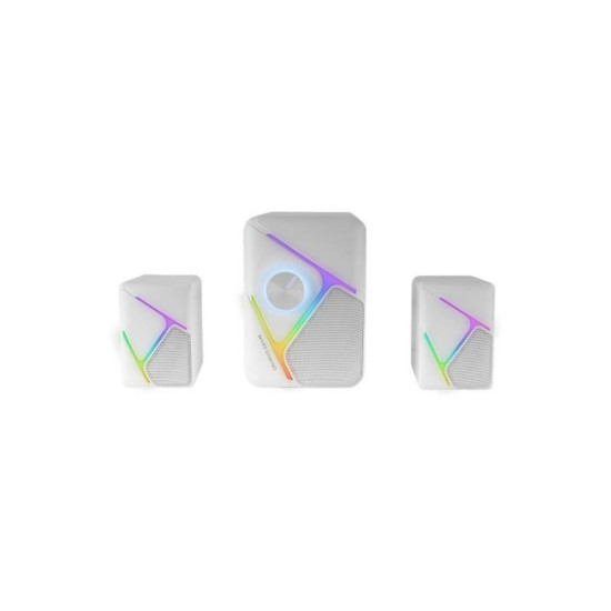 ALTAVOCES MARS GAMING 2.1 MS - H21 BLANCO Altavoces ALTAVOCES MARS GAMING 2.1 MS - H21 BLANCO Altavoces