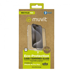FUNDA MUVIT RECYCLETEK APPLE IPHONE 16