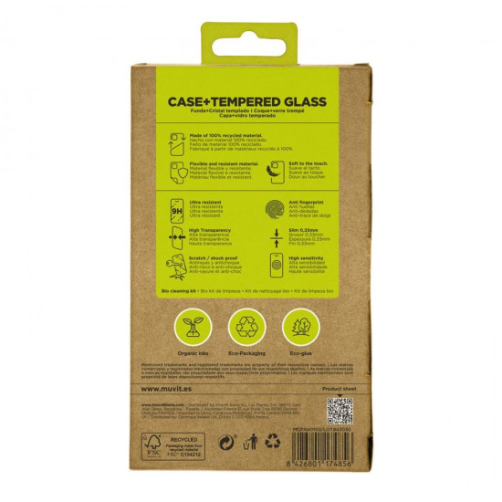 FUNDA MUVIT RECYCLETEK APPLE IPHONE 16 Fundas y carcasas para moviles