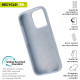FUNDA MUVIT RECYCLETEK LIQUID SILICONE APPLE Fundas y carcasas para moviles