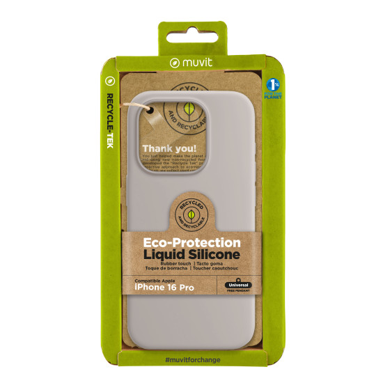 FUNDA MUVIT RECYCLETEK LIQUID SILICONE APPLE Fundas y carcasas para moviles FUNDA MUVIT RECYCLETEK LIQUID SILICONE APPLE Fundas y carcasas para moviles