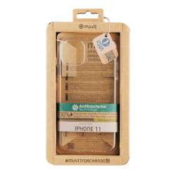 FUNDA MUVIT RECYCLETEK ANTIBACTERIANA APPLE IPHONE