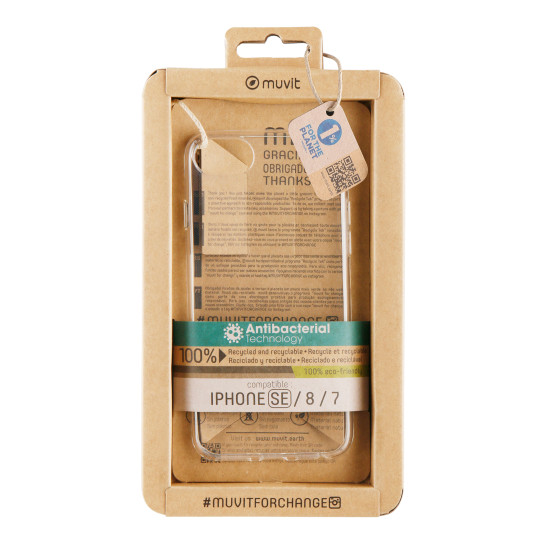FUNDA MUVIT RECYCLETEK ANTIBACTERIANA APPLE IPHONE Fundas y carcasas para moviles FUNDA MUVIT RECYCLETEK ANTIBACTERIANA APPLE IPHONE Fundas y carcasas para moviles
