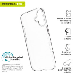 FUNDA MUVIT RECYCLETEK APPLE IPHONE 16