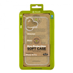 FUNDA MUVIT RECYCLETEK APPLE IPHONE 16