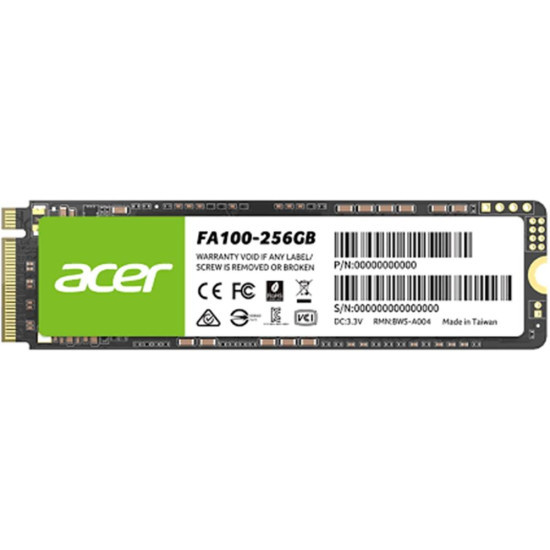 DISCO DURO INTERNO SSD ACER FA100 Discos duros internos DISCO DURO INTERNO SSD ACER FA100 Discos duros internos