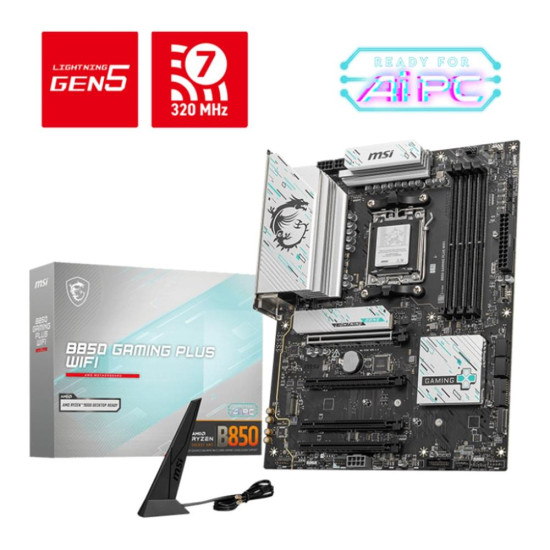 PLACA BASE MSI B850 GAMING PLUS Placas base PLACA BASE MSI B850 GAMING PLUS Placas base