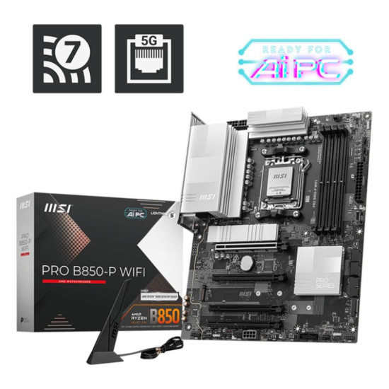 PLACA BASE MSI PRO B850 - P WIFI Placas base PLACA BASE MSI PRO B850 - P WIFI Placas base