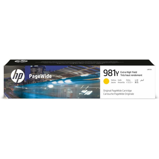 CARTUCHO TINTA HP PAGEWIDE 981Y AMARILLO Consumibles impresión de tinta