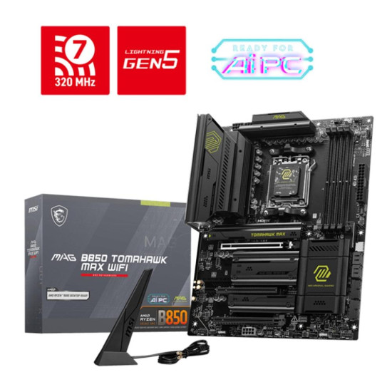 PLACA BASE MSI MAG B850 TOMAHAWK Placas base PLACA BASE MSI MAG B850 TOMAHAWK Placas base