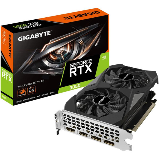 TARJETA GRAFICA GIGABYTE RTX 3050 WINDFORCE Tarjetas gráficas TARJETA GRAFICA GIGABYTE RTX 3050 WINDFORCE Tarjetas gráficas