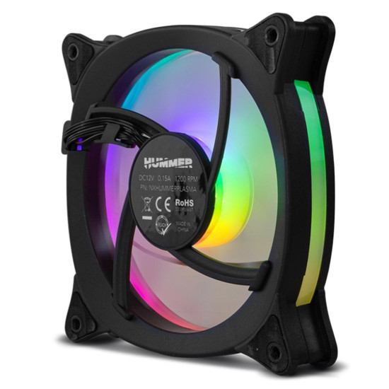 VENTILADOR CAJA NOX HUMMER V - FAN ARGB Ventiladores caja