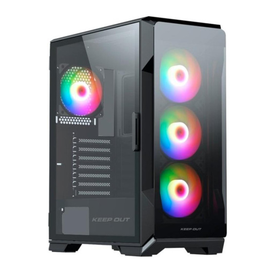 CAJA ORDENADOR GAMING KEEP OUT XC - 901 Cajas CAJA ORDENADOR GAMING KEEP OUT XC - 901 Cajas