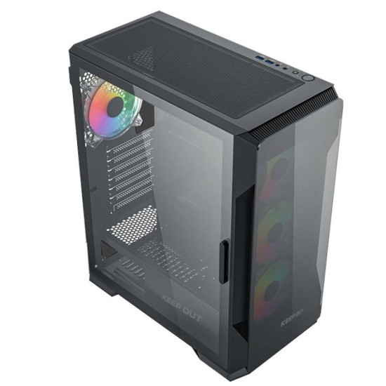 CAJA ORDENADOR GAMING KEEP OUT XC - 901 Cajas CAJA ORDENADOR GAMING KEEP OUT XC - 901 Cajas