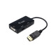 ADAPTADOR DISPLAYPORT A VGA HDMI DVI Convertidores ADAPTADOR DISPLAYPORT A VGA HDMI DVI Convertidores