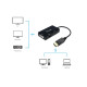 ADAPTADOR DISPLAYPORT A VGA HDMI DVI Convertidores ADAPTADOR DISPLAYPORT A VGA HDMI DVI Convertidores
