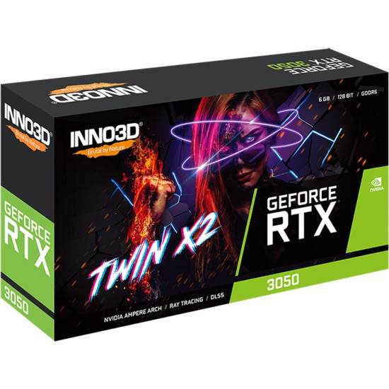TARJETA GRAFICA INNO3D RTX 3050 TWIN Tarjetas gráficas TARJETA GRAFICA INNO3D RTX 3050 TWIN Tarjetas gráficas