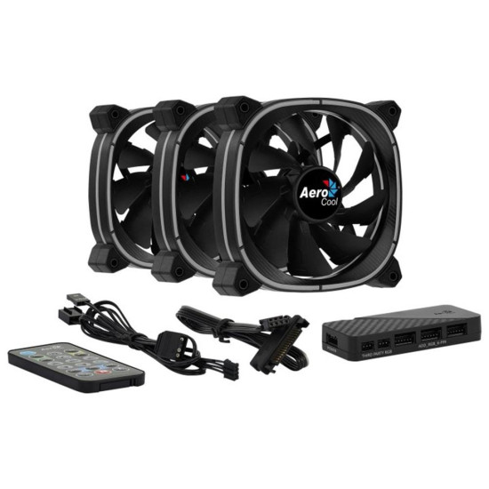 VENTILADOR CAJA AEROCOOL ASTRO12PRO ARGB 3X Ventiladores caja VENTILADOR CAJA AEROCOOL ASTRO12PRO ARGB 3X Ventiladores caja