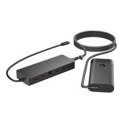COMBO CARGADOR + HUB HP USB