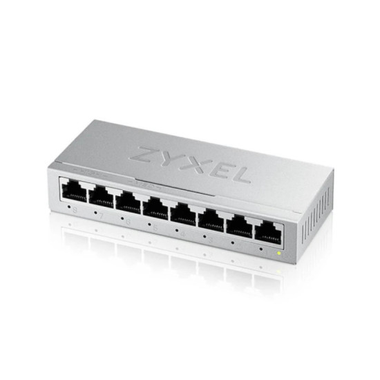 SWITCH 8 PUERTOS ZYXEL GS - 108BV5 8XGBE Switch SWITCH 8 PUERTOS ZYXEL GS - 108BV5 8XGBE Switch