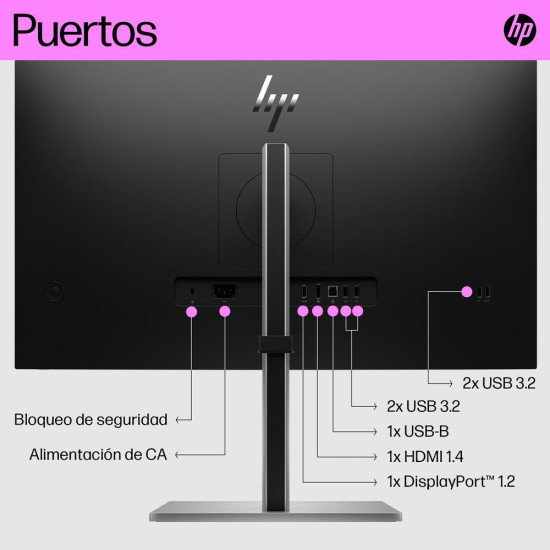 MONITOR HP E27Q G5 27 PULGADAS QHD Monitores MONITOR HP E27Q G5 27 PULGADAS QHD Monitores