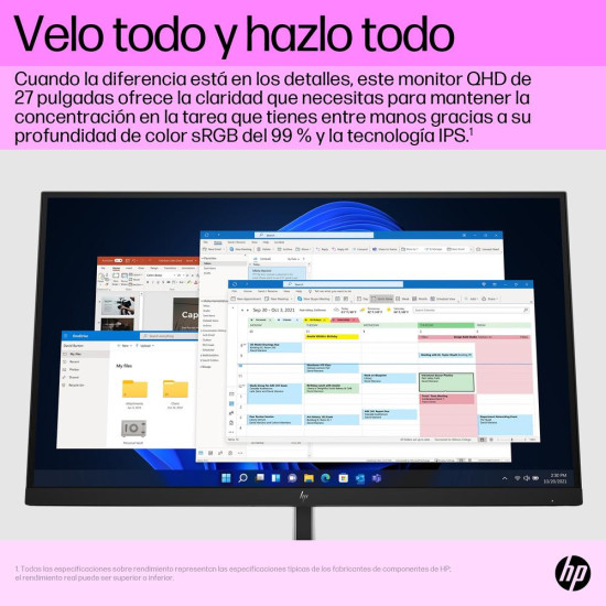 MONITOR HP E27Q G5 27 PULGADAS QHD Monitores MONITOR HP E27Q G5 27 PULGADAS QHD Monitores