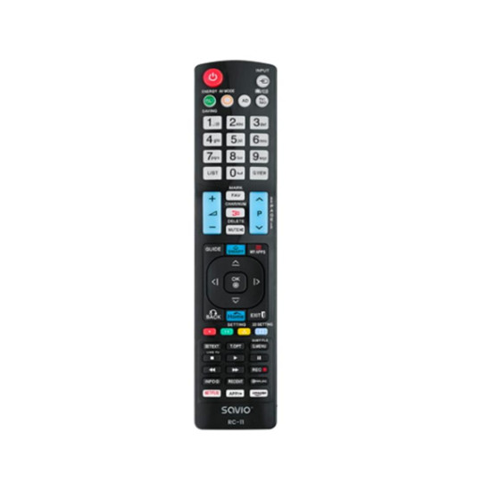 MANDO TV SAVIO RC - 11 COMPATIBLE LG Accesorios monitores tv MANDO TV SAVIO RC - 11 COMPATIBLE LG Accesorios monitores tv