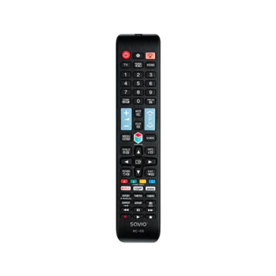 MANDO TV SAVIO RC - 09 COMPATIBLE SAMSUNG Accesorios monitores tv MANDO TV SAVIO RC - 09 COMPATIBLE SAMSUNG Accesorios monitores tv