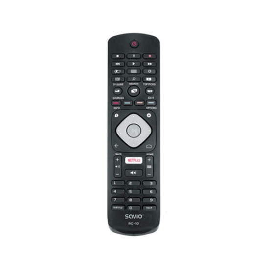 MANDO TV SAVIO RC - 10 COMPATIBLE PHILIPS Accesorios monitores  tv