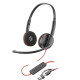 AURICULARES POLY BLACKWIRE 3220 ESTÉREO USB - C Auriculares AURICULARES POLY BLACKWIRE 3220 ESTÉREO USB - C Auriculares