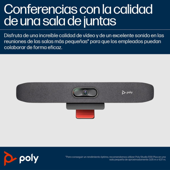 WEBCAM POLY STUDIO 30 4K UHD Cámaras web WEBCAM POLY STUDIO 30 4K UHD Cámaras web