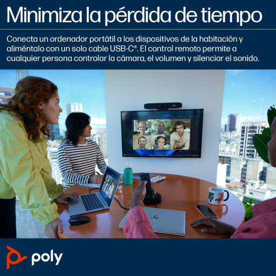 WEBCAM POLY STUDIO 30 4K UHD Cámaras web WEBCAM POLY STUDIO 30 4K UHD Cámaras web