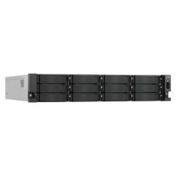SERVIDOR NAS QNAP TS - H1277AXU - RP - R5 - 16G 12 BAHIAS