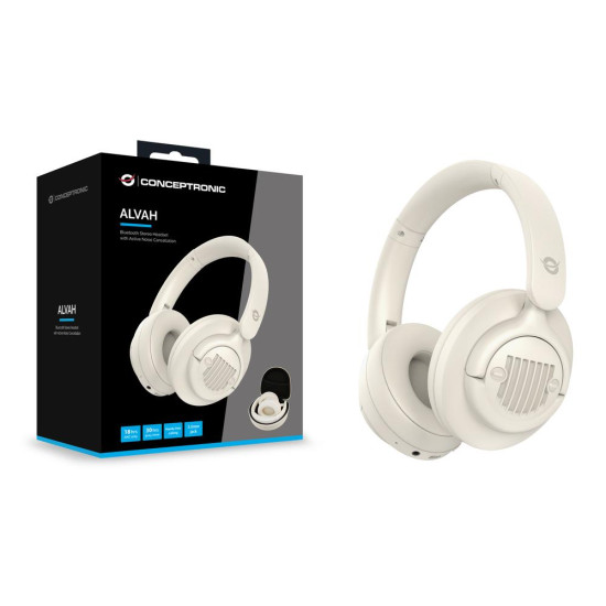 AURICULARES CONCEPTRONIC ALVAH02C INALAMBRICO CREMA Auriculares AURICULARES CONCEPTRONIC ALVAH02C INALAMBRICO CREMA Auriculares