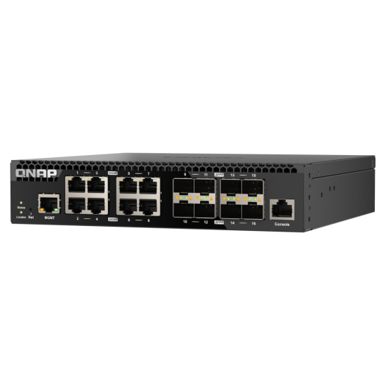 SWITCH QNAP QSW - M3216R - 8S8T 18 PUERTOS Switch SWITCH QNAP QSW - M3216R - 8S8T 18 PUERTOS Switch