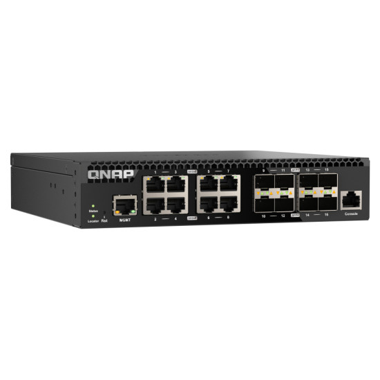 SWITCH QNAP QSW - M3216R - 8S8T 18 PUERTOS Switch SWITCH QNAP QSW - M3216R - 8S8T 18 PUERTOS Switch