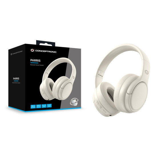 AURICULARES CONCEPTRONIC PARRIS03C INALAMBRICO BLANCO Auriculares AURICULARES CONCEPTRONIC PARRIS03C INALAMBRICO BLANCO Auriculares