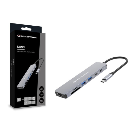 DOCKING STATION CONCEPTRONIC DONN28G USB TIPO Accesorios de portátiles DOCKING STATION CONCEPTRONIC DONN28G USB TIPO Accesorios de portátiles