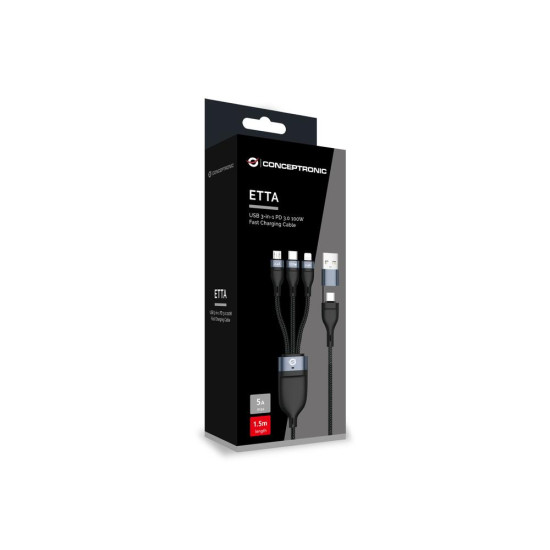 CABLE USB 3IN1 CONCEPTRONIC 2M PD Cables usb firewire CABLE USB 3IN1 CONCEPTRONIC 2M PD Cables usb firewire