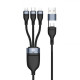 CABLE USB 3IN1 CONCEPTRONIC 1.5M PD Cables usb firewire CABLE USB 3IN1 CONCEPTRONIC 1.5M PD Cables usb firewire