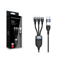CABLE USB 3IN1 CONCEPTRONIC 1.5M PD