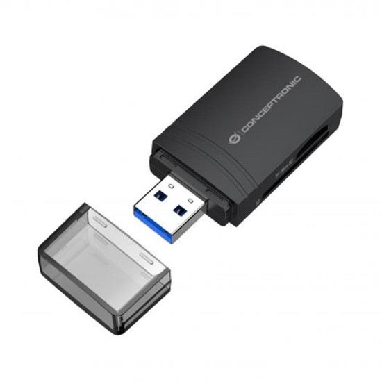 LECTOR TARJETAS USB 3.0 CONCEPTRONIC BIAN06B Lector de memorias LECTOR TARJETAS USB 3.0 CONCEPTRONIC BIAN06B Lector de memorias