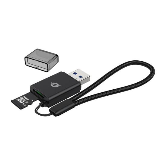 LECTOR TARJETAS USB 3.0 CONCEPTRONIC BIAN07B Lector de memorias LECTOR TARJETAS USB 3.0 CONCEPTRONIC BIAN07B Lector de memorias