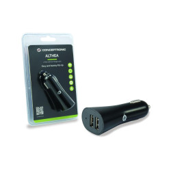 CARGADOR COCHE CONCEPTRONIC CUSBCAR4A 2X USB