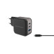 CARGADOR PARED CONCEPTRONIC ALTHEA17B 67W 2X Cargadores para móviles CARGADOR PARED CONCEPTRONIC ALTHEA17B 67W 2X Cargadores para móviles
