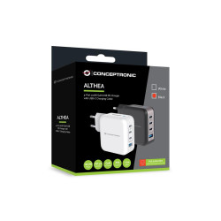 CARGADOR PARED CONCEPTRONIC ALTHEA18B 100W 3X