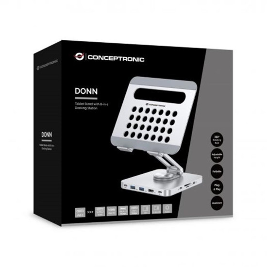 DOCKING STATION CONCEPTRONIC DONN26G 8 EN Dockings y hubs DOCKING STATION CONCEPTRONIC DONN26G 8 EN Dockings y hubs