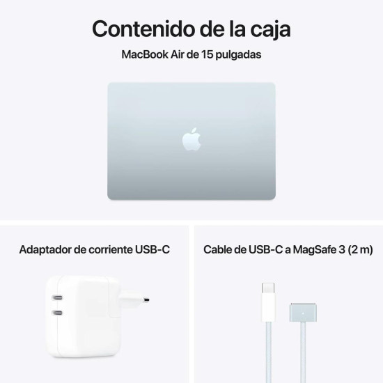 PORTATIL APPLE MACBOOK AIR 15 APPLE Pc portátiles PORTATIL APPLE MACBOOK AIR 15 APPLE Pc portátiles